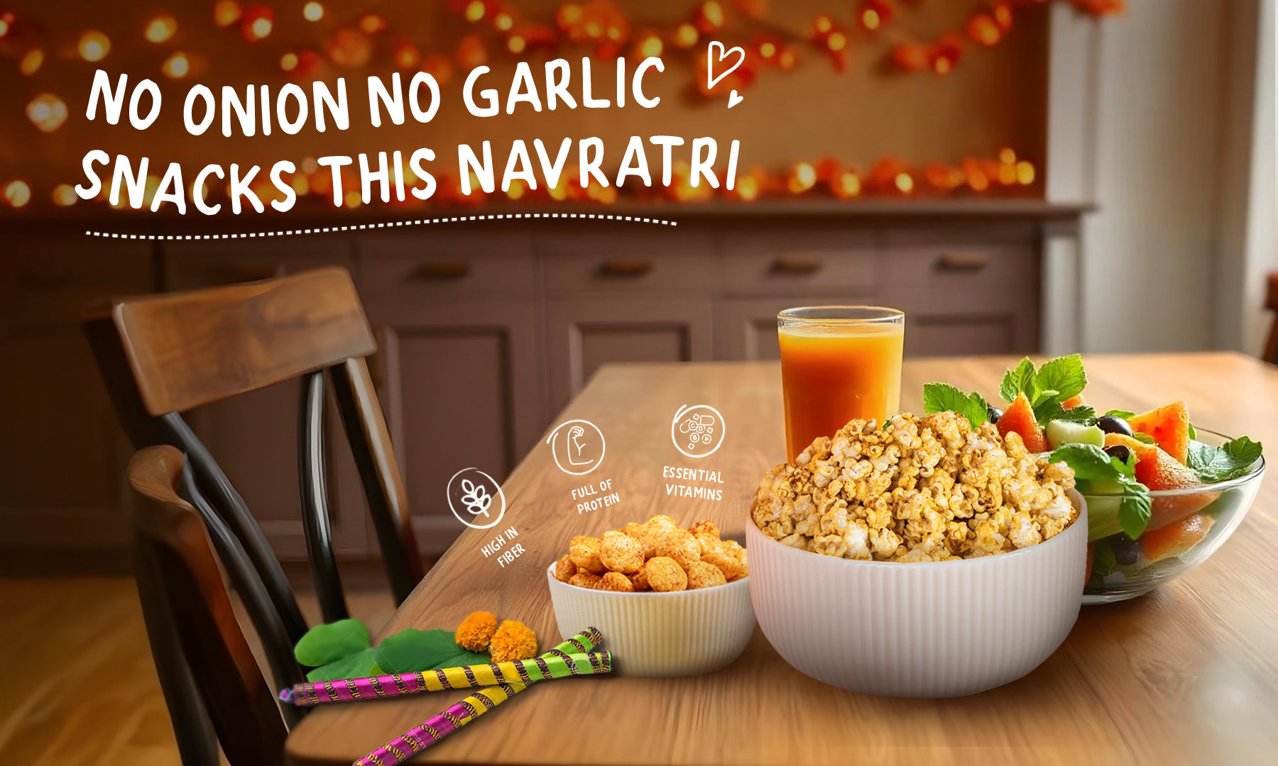 Navratri Special Healthy Snacks with No Onion and Garlic FourThirty.In