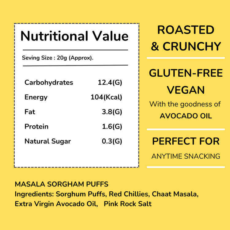 Masala Sorghum Puffs - Junior Special