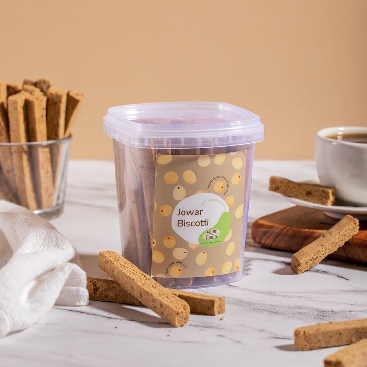 Jowar Biscotti