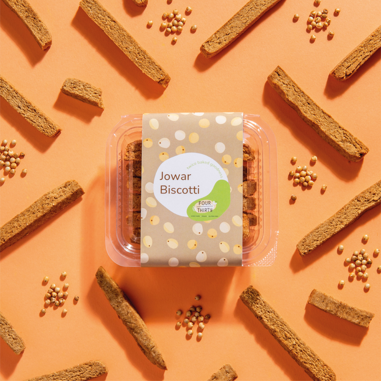 Jowar Biscotti