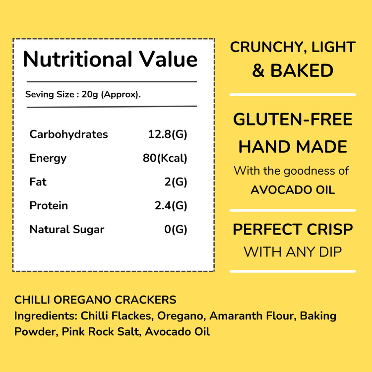 Chilli Oregano Crackers