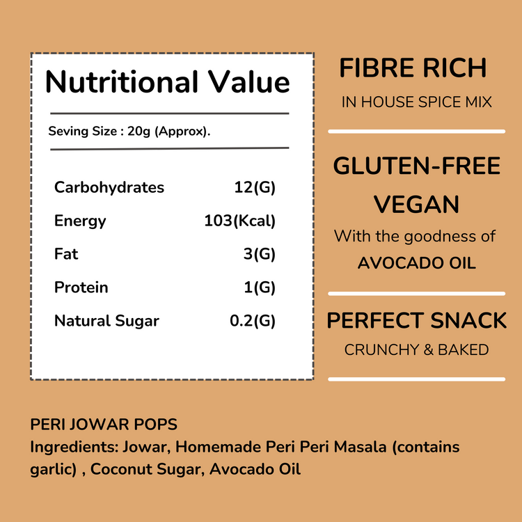 Peri Jowar Pops