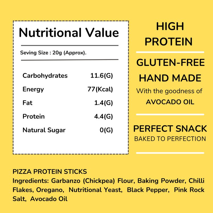 Protein Pizza Sticks