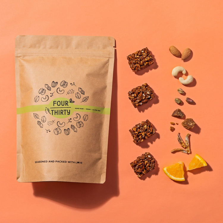 Nutty Orange Bites