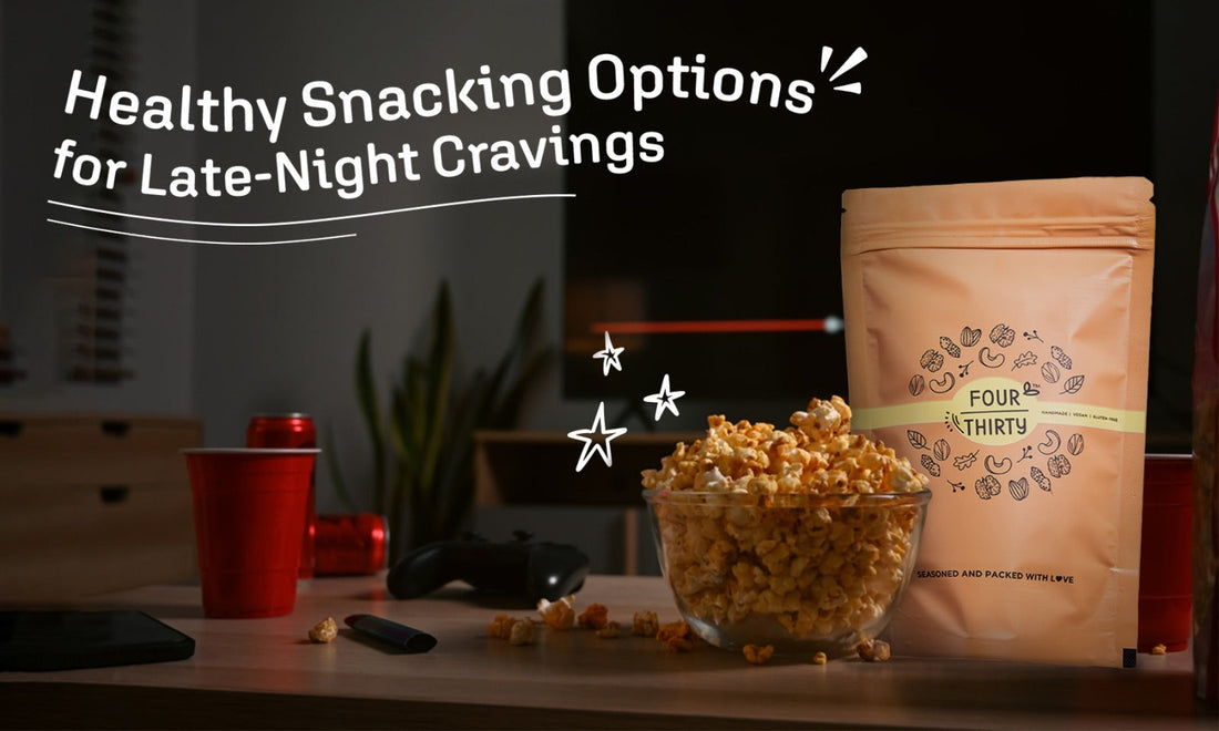 Deliciously diverse spread of gourmet Snack From Four Thirty, elegantly arranged on a rustic wooden table.