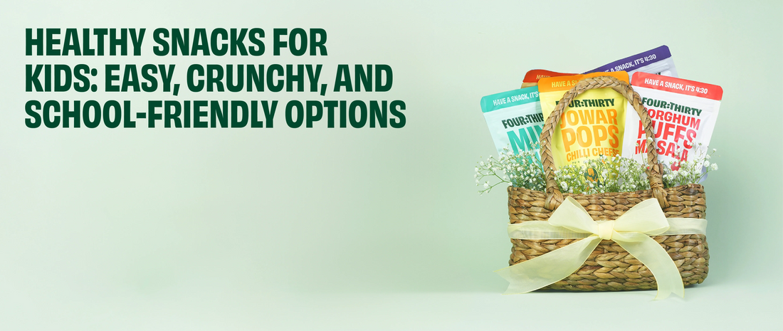 Healthy Snacks for Kids: Easy, Crunchy, and School-Friendly Options