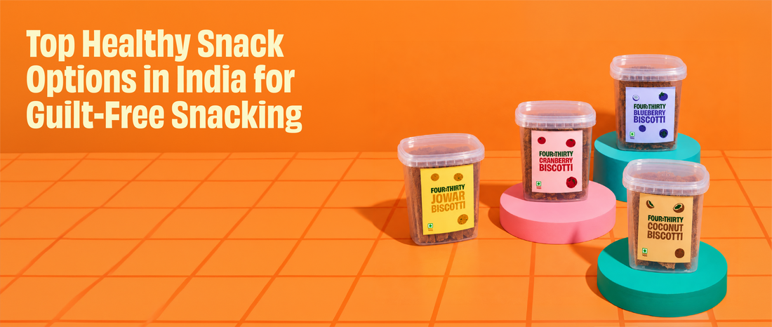 Healthy snack options in India for nutritious and guilt-free snacking