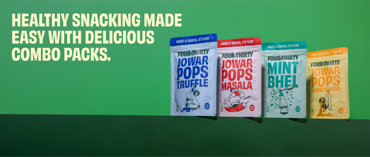 Tasty evening snacks combo pack perfect for healthy snacking at home or work.
