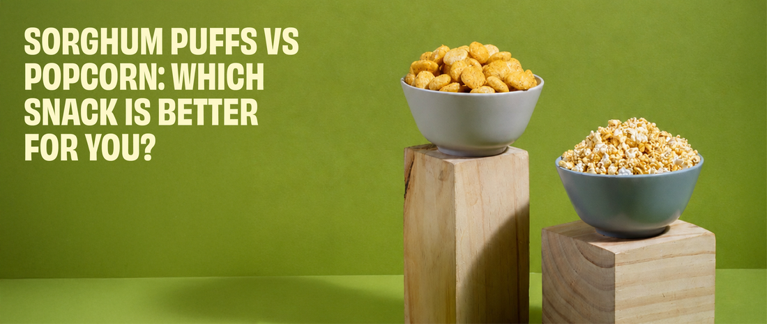 sorghum puffs, puffed sorghum benefits, sorghum nutrition