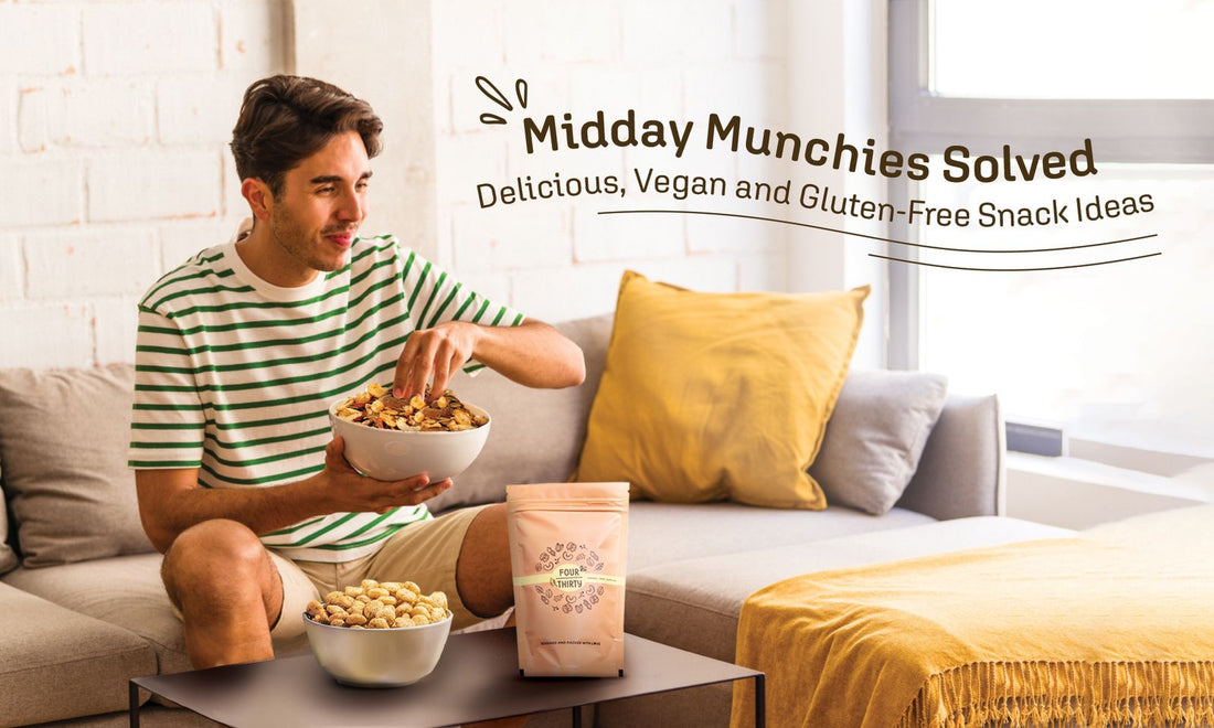 Midday Munchies Solved: Delicious, Vegan and Gluten-Free Snack Ideas