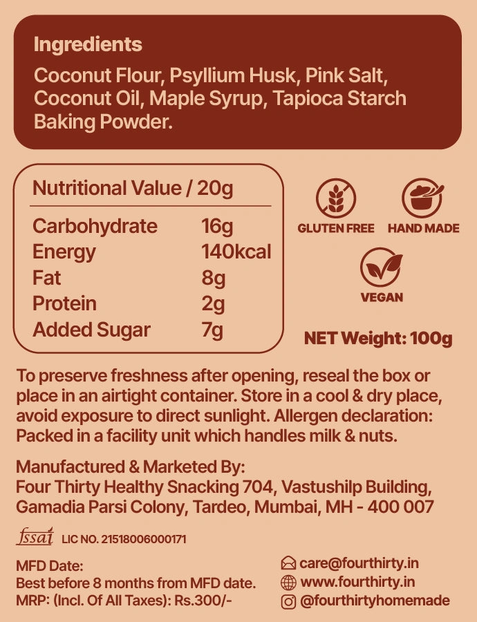 COCONUT BISCOTTI