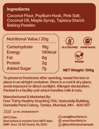 COCONUT BISCOTTI