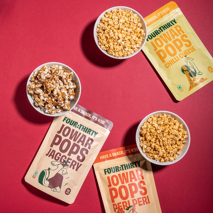 CHILLI CHEESE JOWAR POPS