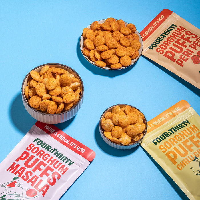 MASALA SORGHUM PUFFS